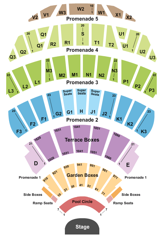 Hollywood Bowl Vampire Weekend Seating Chart